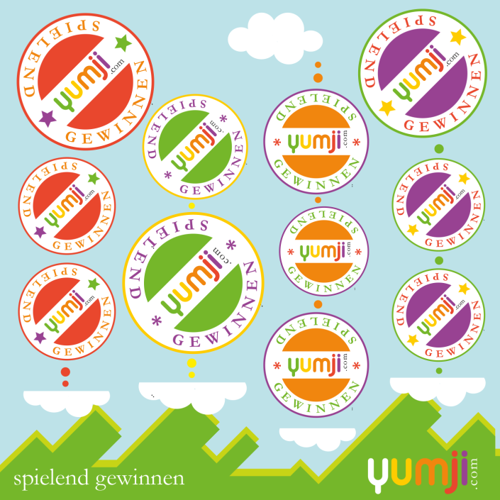 yumji Stickerbogen