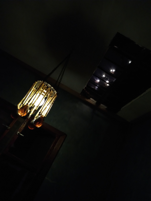 Hängelampe Art Deco Deckenlampte des Bildhauers für Zähne