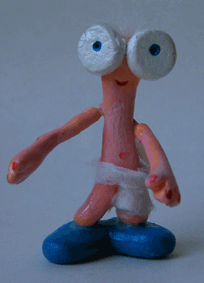 Foto zum Kinderbuch Jemand hat was angestellt, Figur Hunger