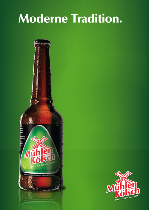 Mühlen Kölsch Ausstattung Design Dreieck
