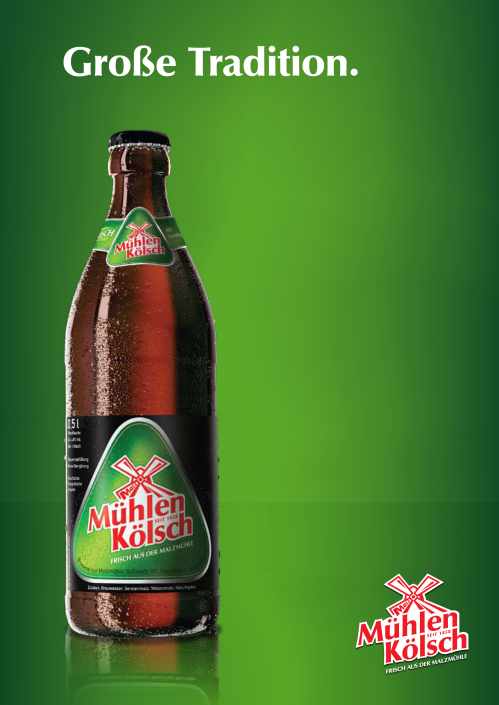 Mühlen Kölsch Ausstattung Design Dreieck