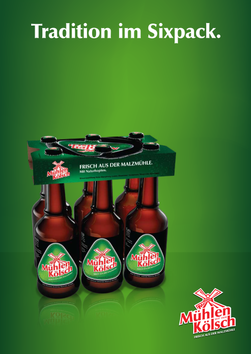 Mühlen Kölsch Ausstattung Design Dreieck