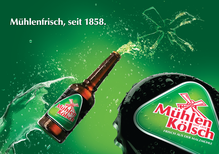 Mühlen Kölsch Ausstattung Design Dreieck