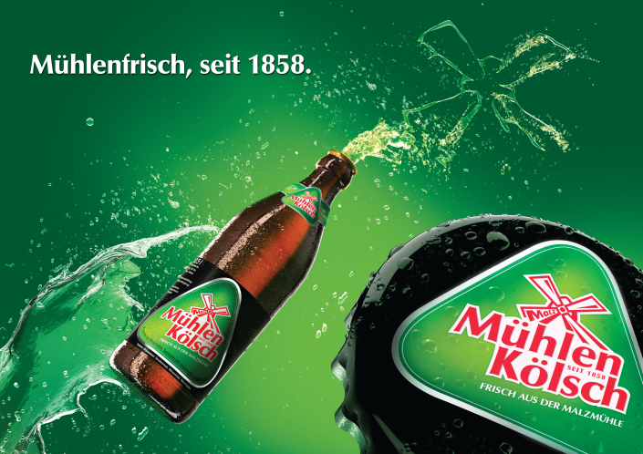 Mühlen Kölsch Ausstattung Design Dreieck