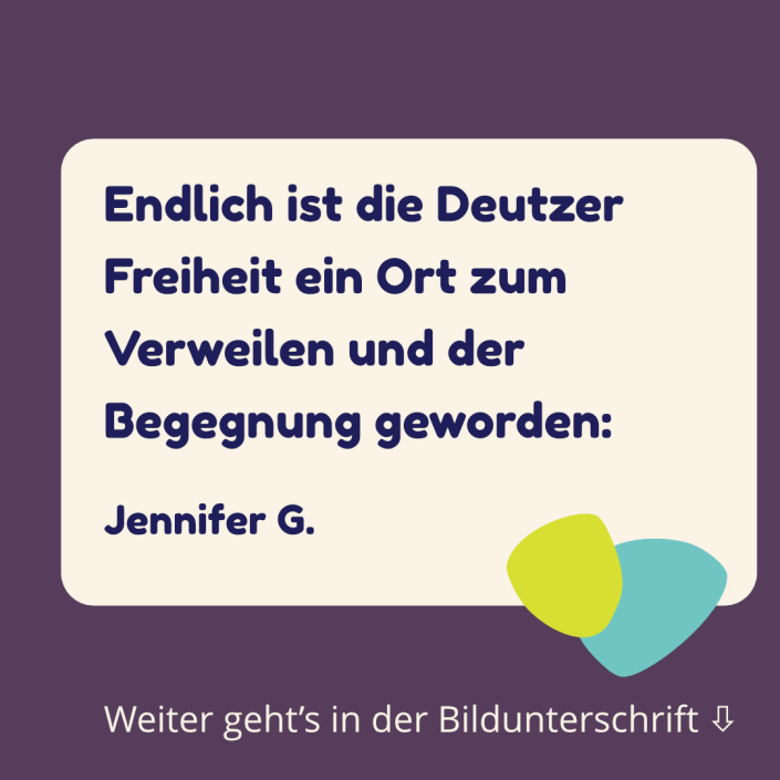 Statement für die Autofreie Deutzer Freiheit